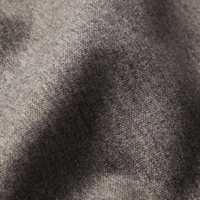 Tissu de revêtement Aspect laine – gris foncé,  image number 2