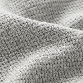 Mini Jersey de coton gaufré uni – gris clair, 