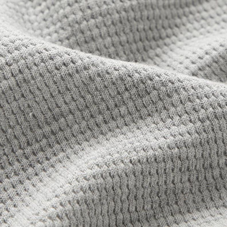 Mini Jersey de coton gaufré uni – gris clair,  image number 3