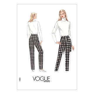 Pantalon rétro, Vogue 1003 | 36, 