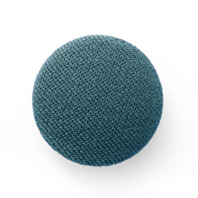 Bouton recouvert, Gabardine Bi-stretch – vert, 
