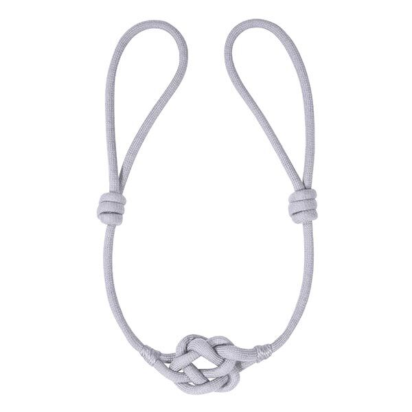Embrasse avec nœud, réglable en longueur – gris clair | Gerster, image number 1