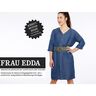 Robe chemisier droite avec patte de boutonnage et poches FRAU EDDA | Patron prêt à découper | XS-XXL,  thumbnail number 1