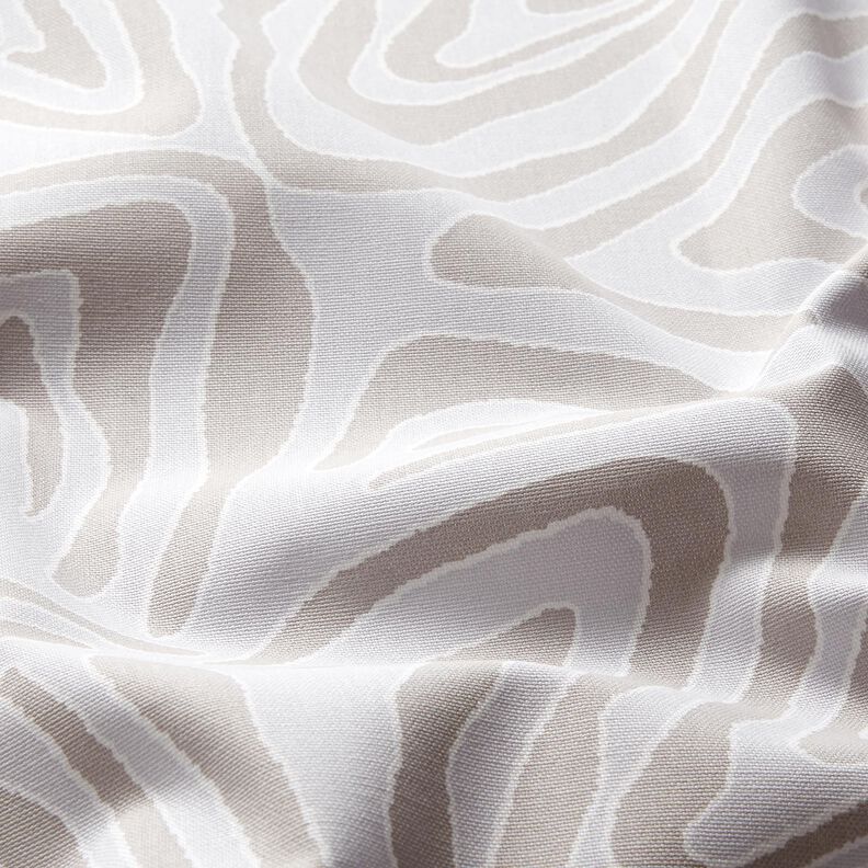 Tissu de décoration Semi-panama Motif zébré – argent/gris clair,  image number 2