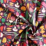 Tissu en coton Cretonne Variété de légumes – aubergine/vert,  thumbnail number 3