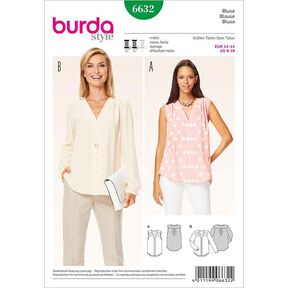 Blouse, Burda 6632, 