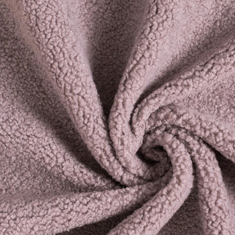 Tissu de revêtement Aspect peau de mouton – gris mauve, image number 1