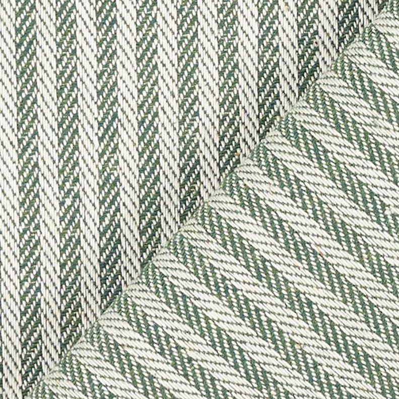 Tissu d’ameublement Jacquard Bande – vert,  image number 3