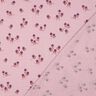Tissu double gaze de coton Petite fleur | Poppy Fabrics – vieux rose clair | Reste 80cm,  thumbnail number 4