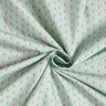 Tissu en coton Popeline Mini pointes – menthe clair/vieux rose foncé,  thumbnail number 3