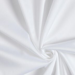 Satin de coton Uni – blanc, 