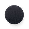 Bouton recouvert, Jersey viscose moyen – noir,  thumbnail number 1