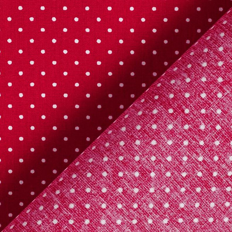 Coton enduit petits pois – rouge,  image number 5