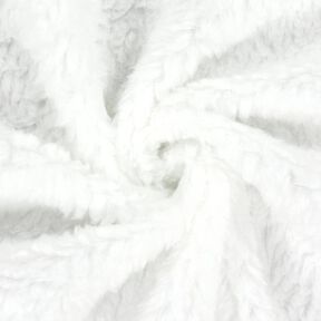 Imitation Fourrure d'Agneau – blanc | Reste 70cm, 