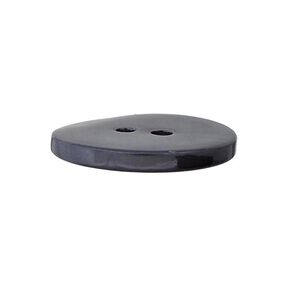 Bouton nacré Roots - gris foncé, 