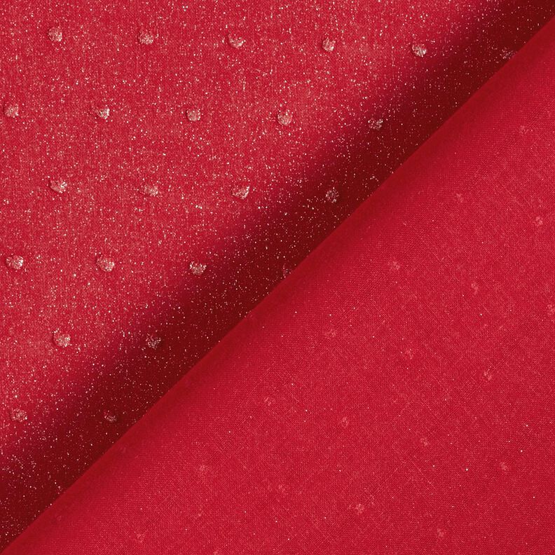 Batiste de coton Dobby chatoyant – rouge,  image number 4