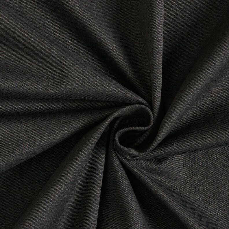 Sergé pour pantalon uni toucher ferme – olive foncé,  image number 1
