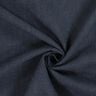 Tissu de Ramie–Mix stonewashed, qualité lourde – bleu nuit,  thumbnail number 1