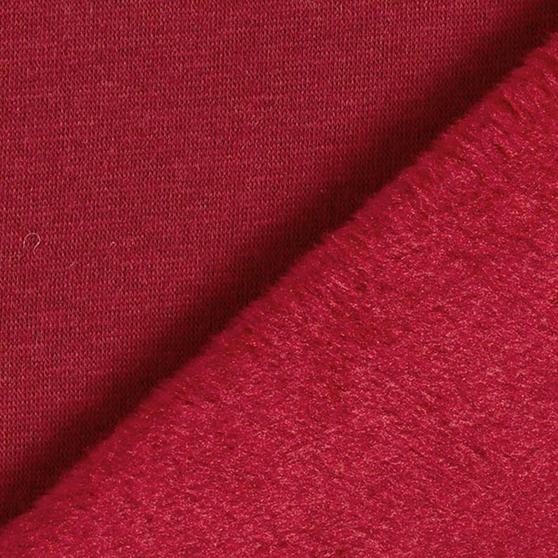 Polaire alpin Sweat douillet Uni – carmin,  image number 5