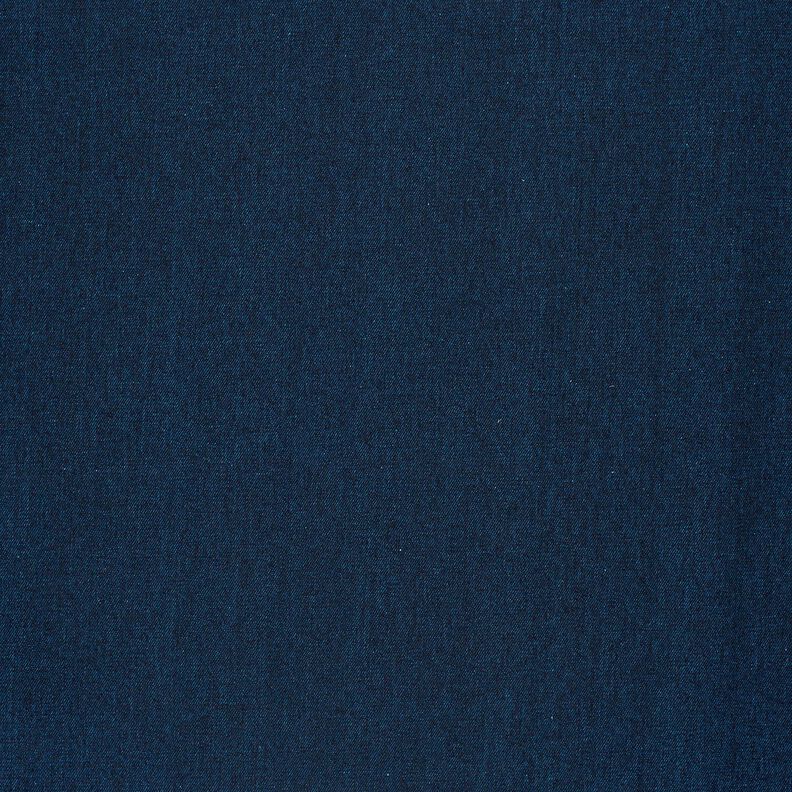 Denim de coton mélangé – bleu océan,  image number 4
