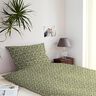 Tissu en coton Cretonne feuilles tropicales – noir/vert,  thumbnail number 7