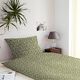 Tissu en coton Cretonne feuilles tropicales – noir/vert,  thumbnail number 7