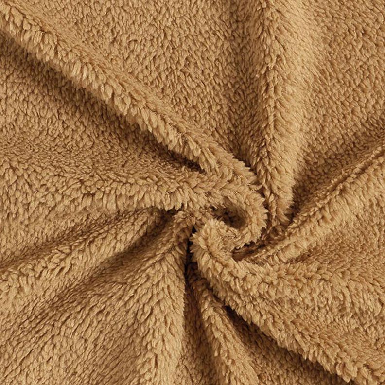 Fourrure synthétique Tissu peluche – caramel,  image number 1