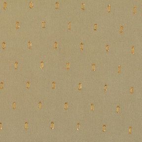 Tissu en viscose gouttes scintillantes – olive clair, 