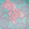 Beachwear serviette hammam ornements jacquard – menthe poivrée/pourpre,  thumbnail number 1