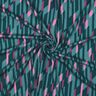 Jersey romanite Losanges abstraits – pétrole/rose,  thumbnail number 3