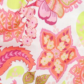 Voile de coton Stella | Nerida Hansen – blanc/corail, 