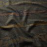 Jersey romanite tissu gratté avec lignes d’eau – marron foncé/noir,  thumbnail number 2