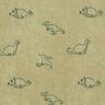 Jersey éponge Dinosaures – greige,  thumbnail number 1