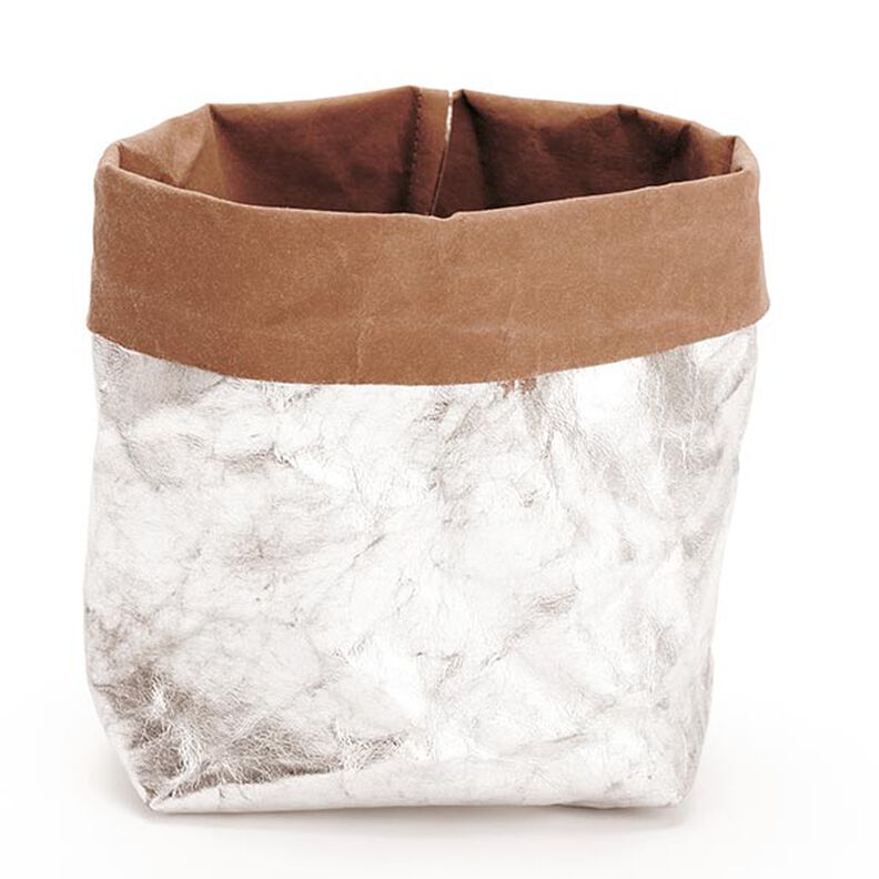 Washable Paper [48x100 cm] | RICO DESIGN - argent métalliqueé,  image number 3