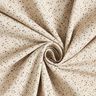 Tissu de décoration Semi-panama étoiles festives – nature/carmin,  thumbnail number 3