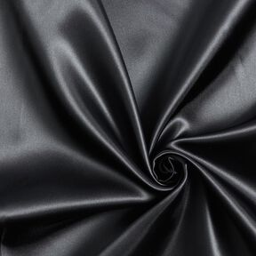 Rembourrage en satin uni – noir, 