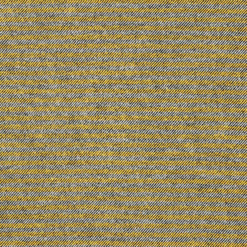 Tissu de pantalon Rayures – jaune/gris, image number 1