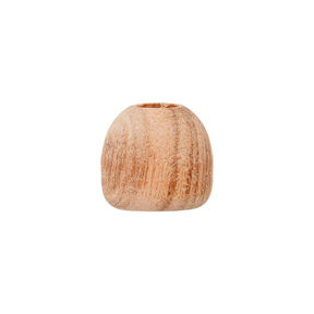 Extrémité de cordon Bois d'olivier [Passage : 4 mm] – nature, 