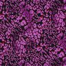 Viscose stretch impression numérique léopard – noir/lilas rouge,  thumbnail number 1