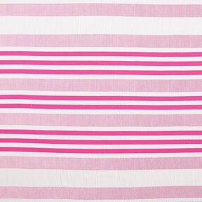 Jersey viscose aspect crash – blanc/rose vif, 