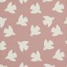 Tissu pour veste de pluie Oiseaux Impression numérique – vieux rose clair,  thumbnail number 1