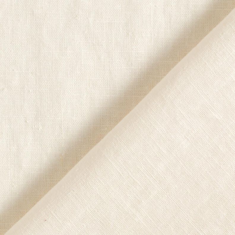 Lin mélangé léger prélavé – crème,  image number 4