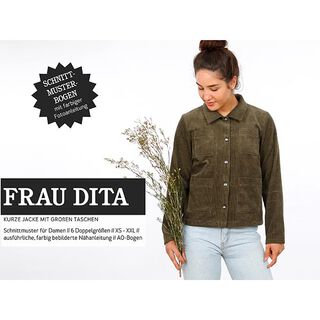 FRAU DITA - Veste courte à grandes poches, Studio Schnittreif  | XS -  XXL, 