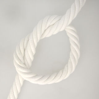 Cordon en coton  – blanc, 