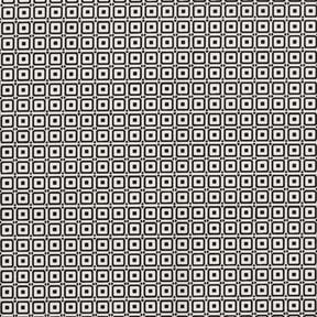 Tissu pour chemise avec petites boîtes – noir/blanc | Reste 90cm, 