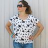 FRAU MIA - Chemisier raglan ample, Studio Schnittreif | XS - XL,  thumbnail number 2