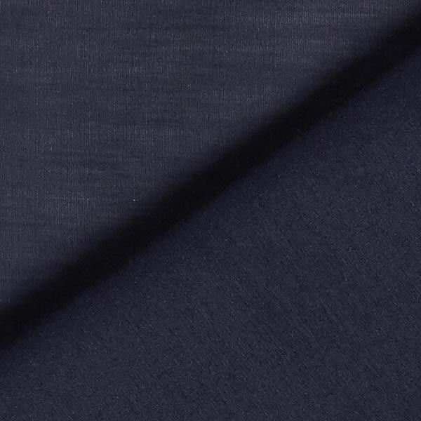 Tissu voile en coton et soie super léger – bleu marine,  image number 3