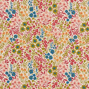 Tissu de décoration Semi-panama Fleurs peintes – anémone, 