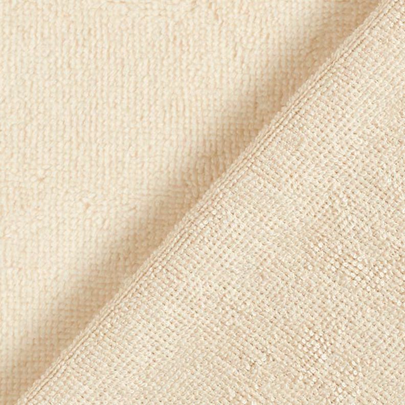 Tissu éponge douillet Bambou Uni – sable,  image number 3