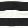 Tissu de décoration Canvas Rayures joyeuses – noir/blanc,  thumbnail number 2